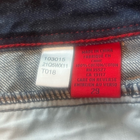 Vintage 90s Marithe Francois Girbaud Straight Leg Jeans Sz 29 Mid-Hi Rise Luxe - Picture 12 of 12